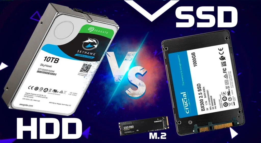 SSD vs Hard Drive vs Hybrid Drive